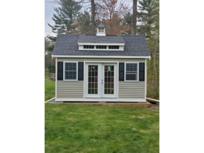 #58 (12' x 16' Vinyl Custom Shed With 8' Shed Dormer)