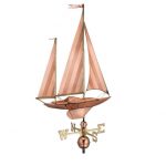 $550.00 - Large Sailboat Weathervane