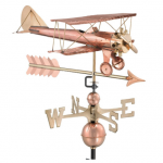 $750.00 - Biplane With Arrow Weathervane