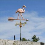 $500.00 - Flamingo With Arrow Weathervane