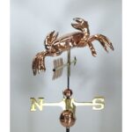 $700.00 - Full Bodied Crab With Arrow Weathervane