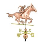 $850.00 - Horse & Jockey Weathervane