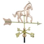 $400.00 - Small Show Horse With Arrow Weathervane