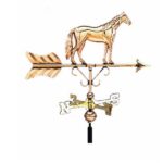$500.00 - Small Horse With Arrow Weathervane
