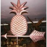 $2,500.00 - Large Pineapple With Arrow Weathervane