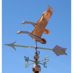 $2,250.00 - Mating Pair Geese With Arrow Weathervane