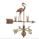 $650.00 - Standing Heron With Arrow Weathervane
